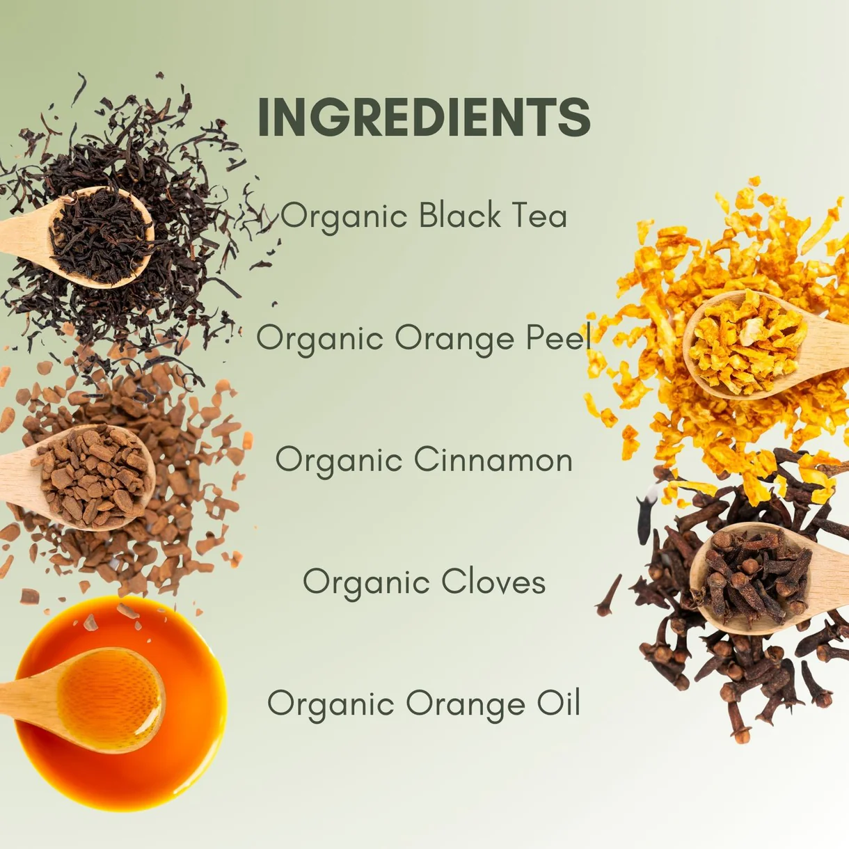 Full Leaf Tea Co Organic Orange Cinnamon Spice