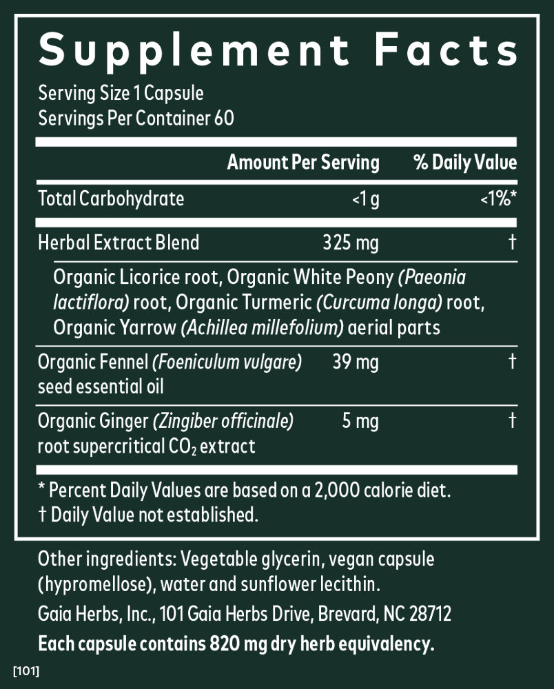 Gaia Herbs Period Cramp Relief