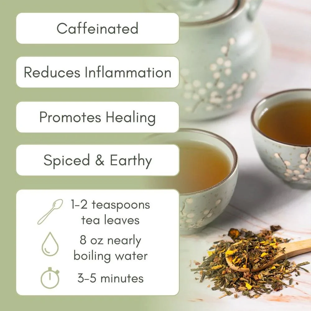 Full Leaf Tea Co Organic Anti-Inflammatory Tea