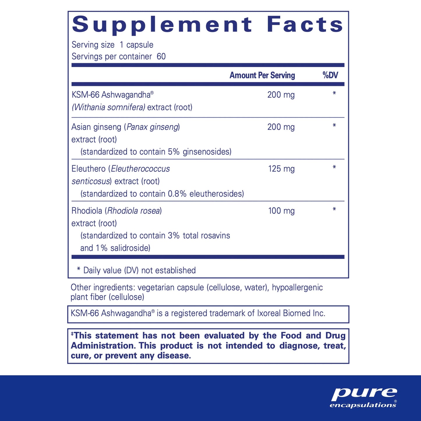 Pure Encapsulations Energy Xtra