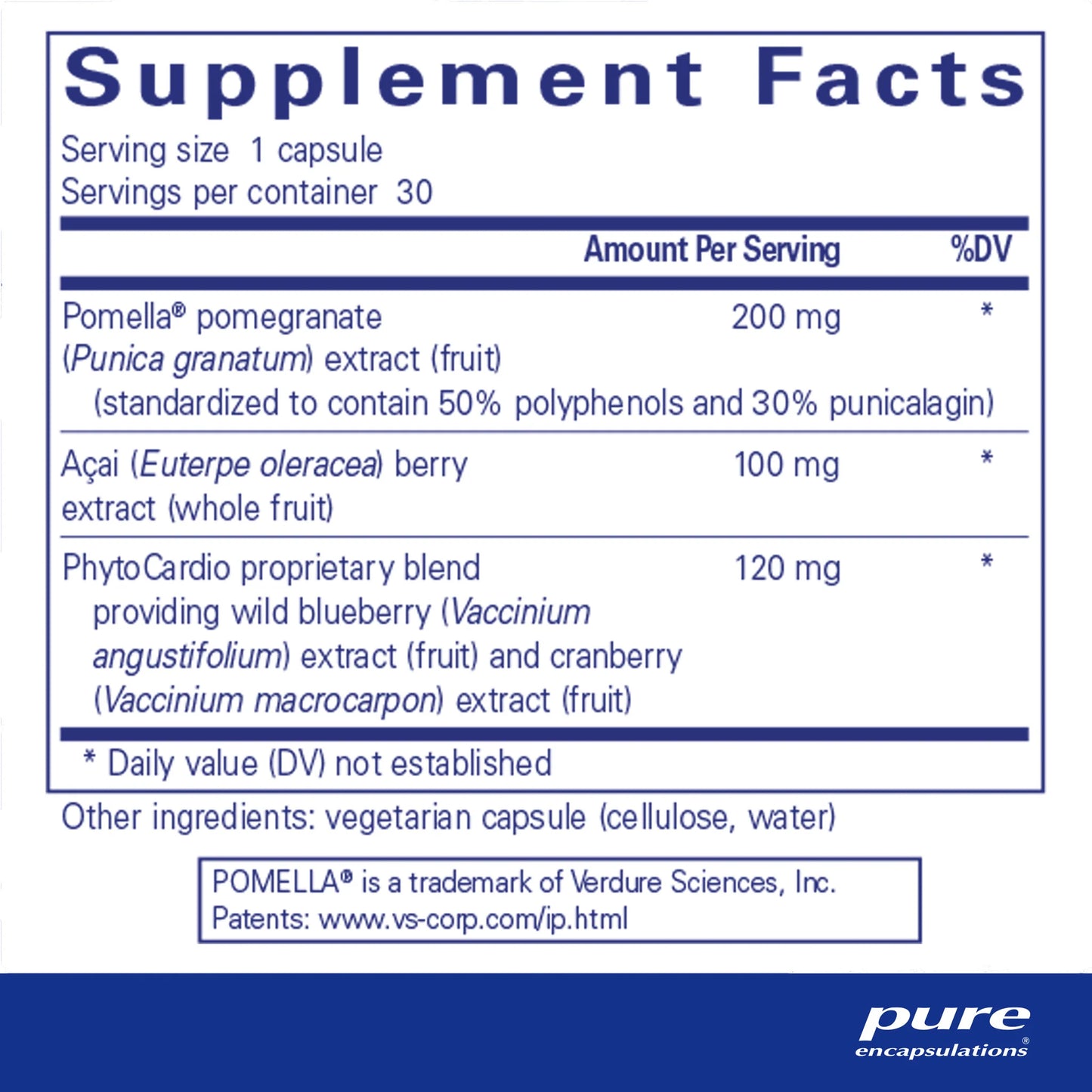 Pure Encapsulations Pomegranate Plus