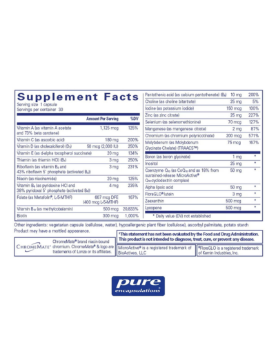 Pure Encapsulations O.N.E Multivitamin