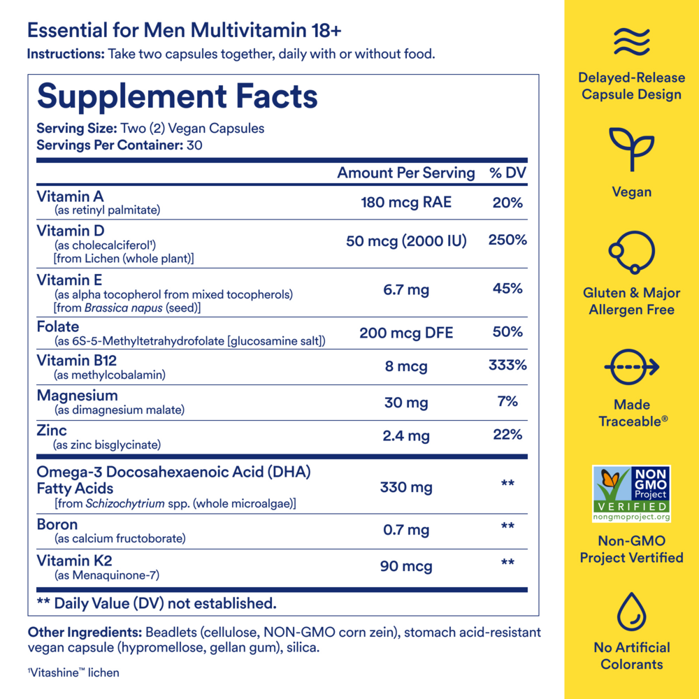 Ritual Essential for Men Multivitamin