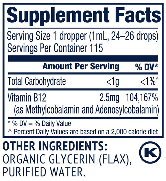 Vimergy Organic Liquid B12