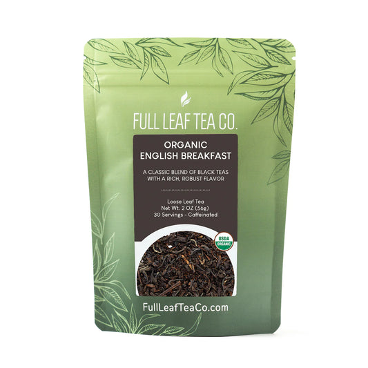 Full Leaf Tea Co Organic English Breakfast Tea
