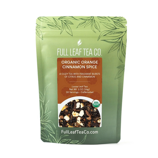 Full Leaf Tea Co Organic Orange Cinnamon Spice