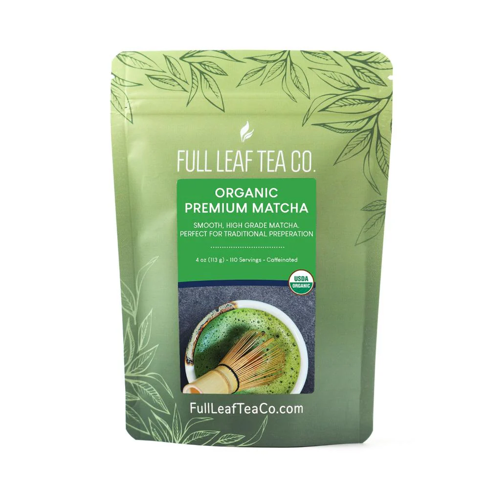 Full Leaf Tea Co Organic Premium Matcha