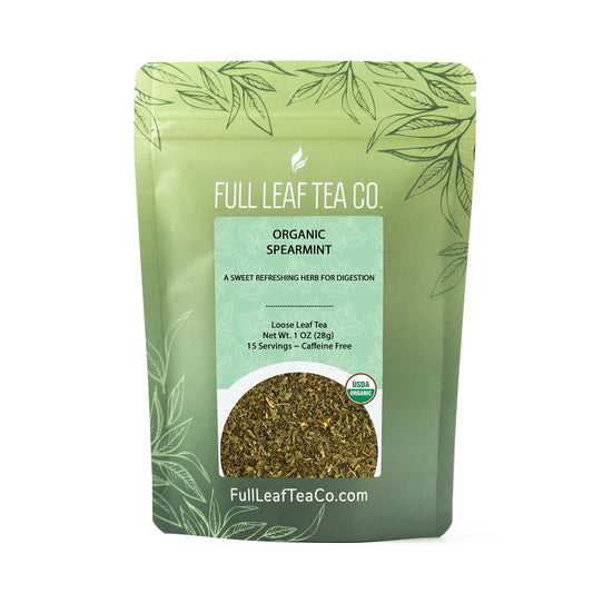 Full Leaf Tea Co Organic Spearmint Tea
