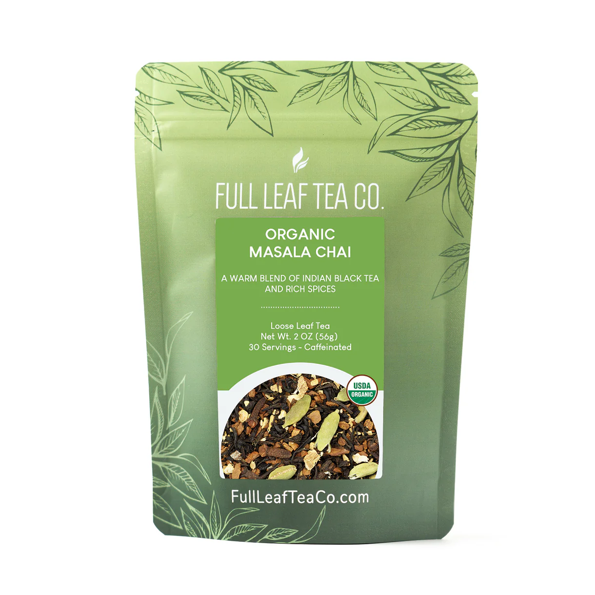 Full Leaf Tea Co Organic Masala Chai