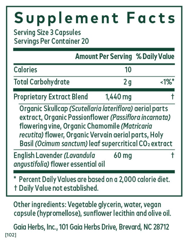 Gaia Herbs Calm Restore