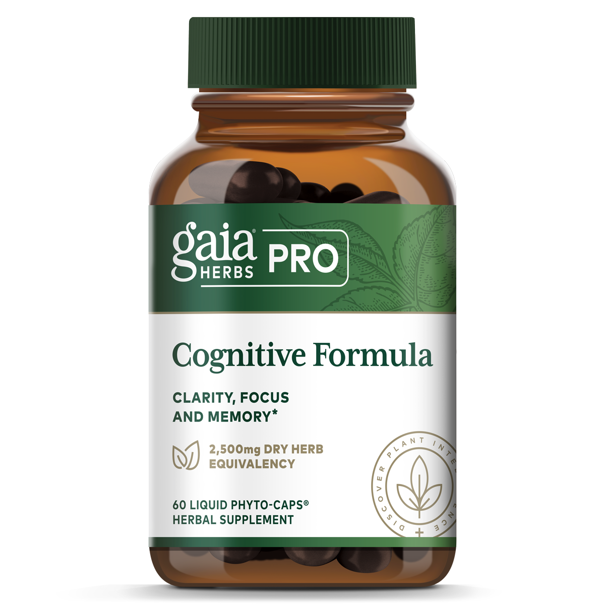 Gaia Herbs Cognitive Formula - 60 ct