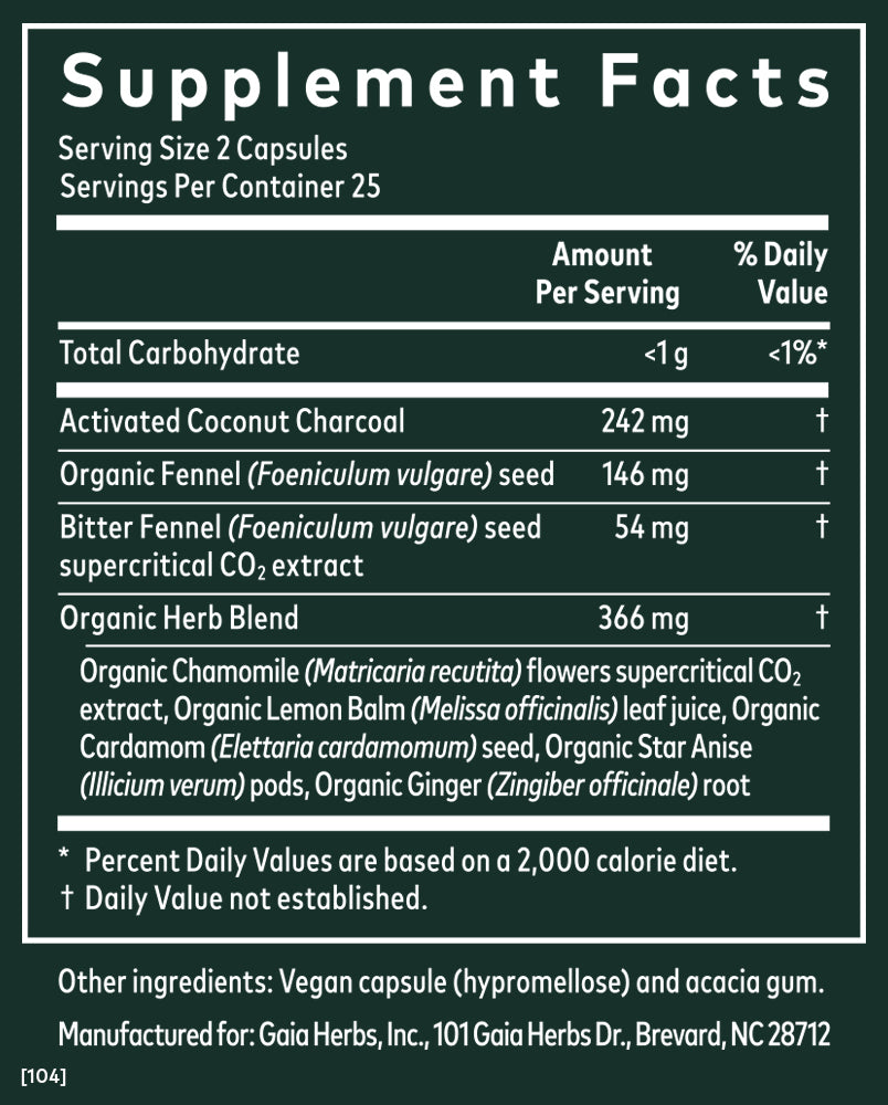 Gaia Herbs Gas & Bloating