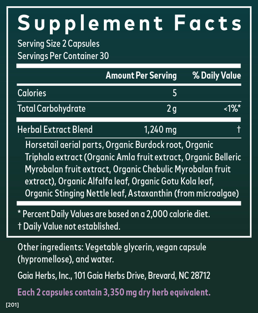 Gaia Herbs Hair, Skin & Nail Support