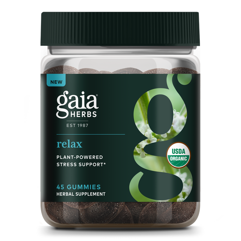 Gaia Herbs Relax Gummies