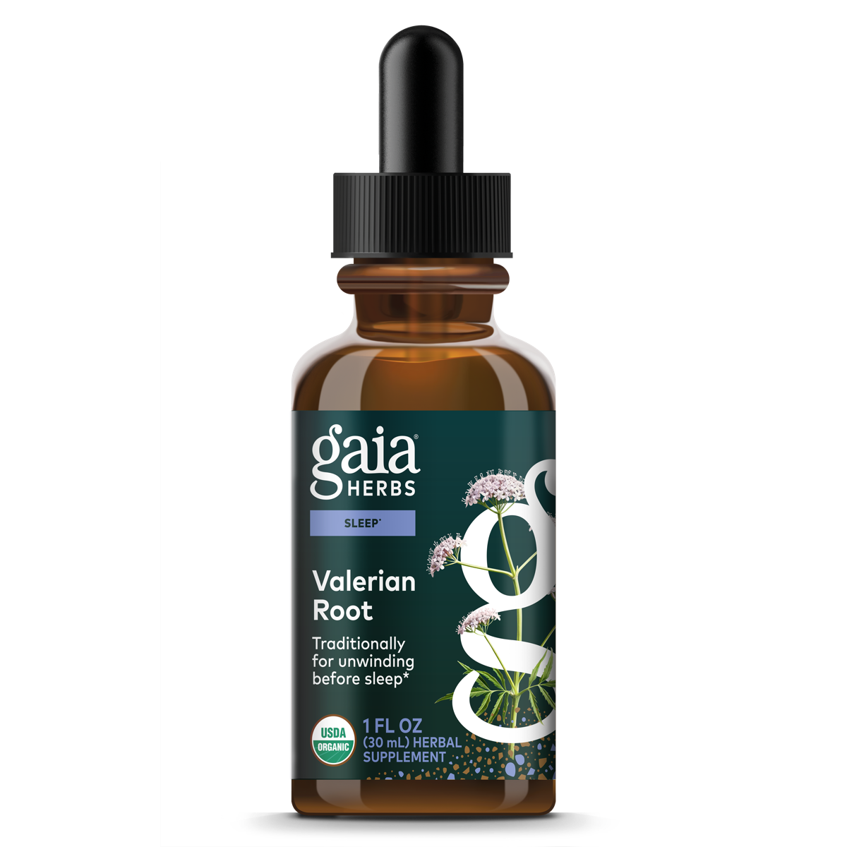 Gaia Herbs Valerian Root 1 oz