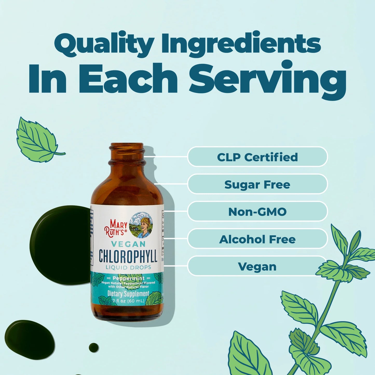 MaryRuth's Vegan Liquid Chlorophyll Drops