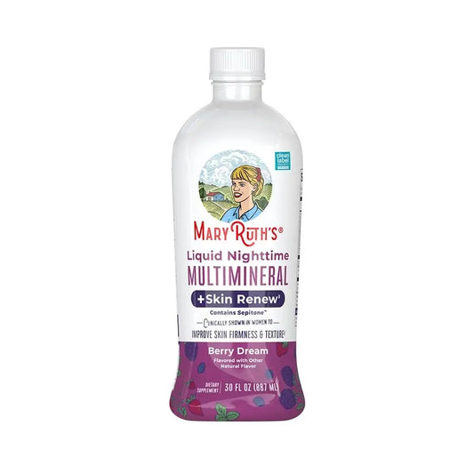 MaryRuth's Liquid Nighttime Multimineral + Skin Renew