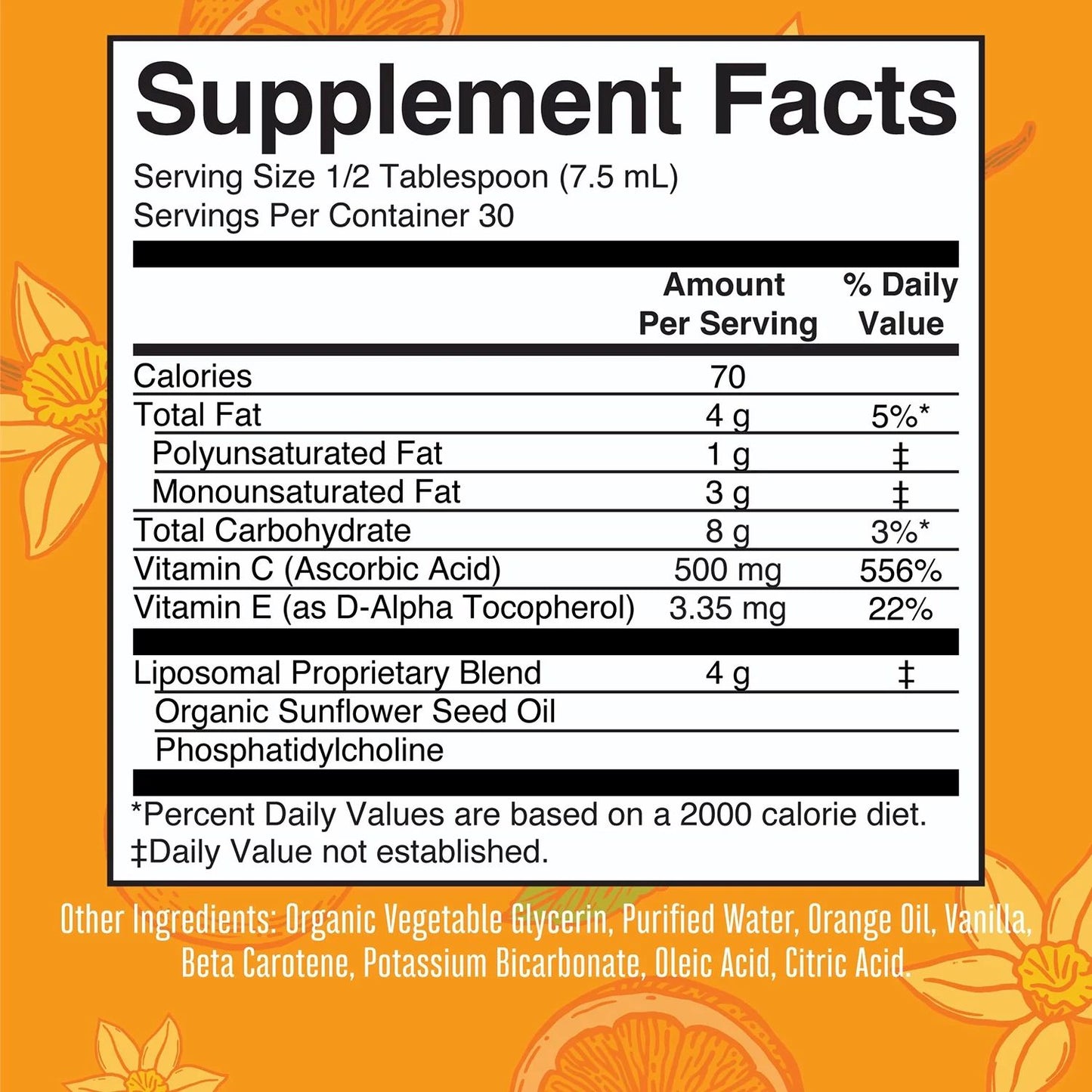 MaryRuth's Megadose Vitamin C Liposomal