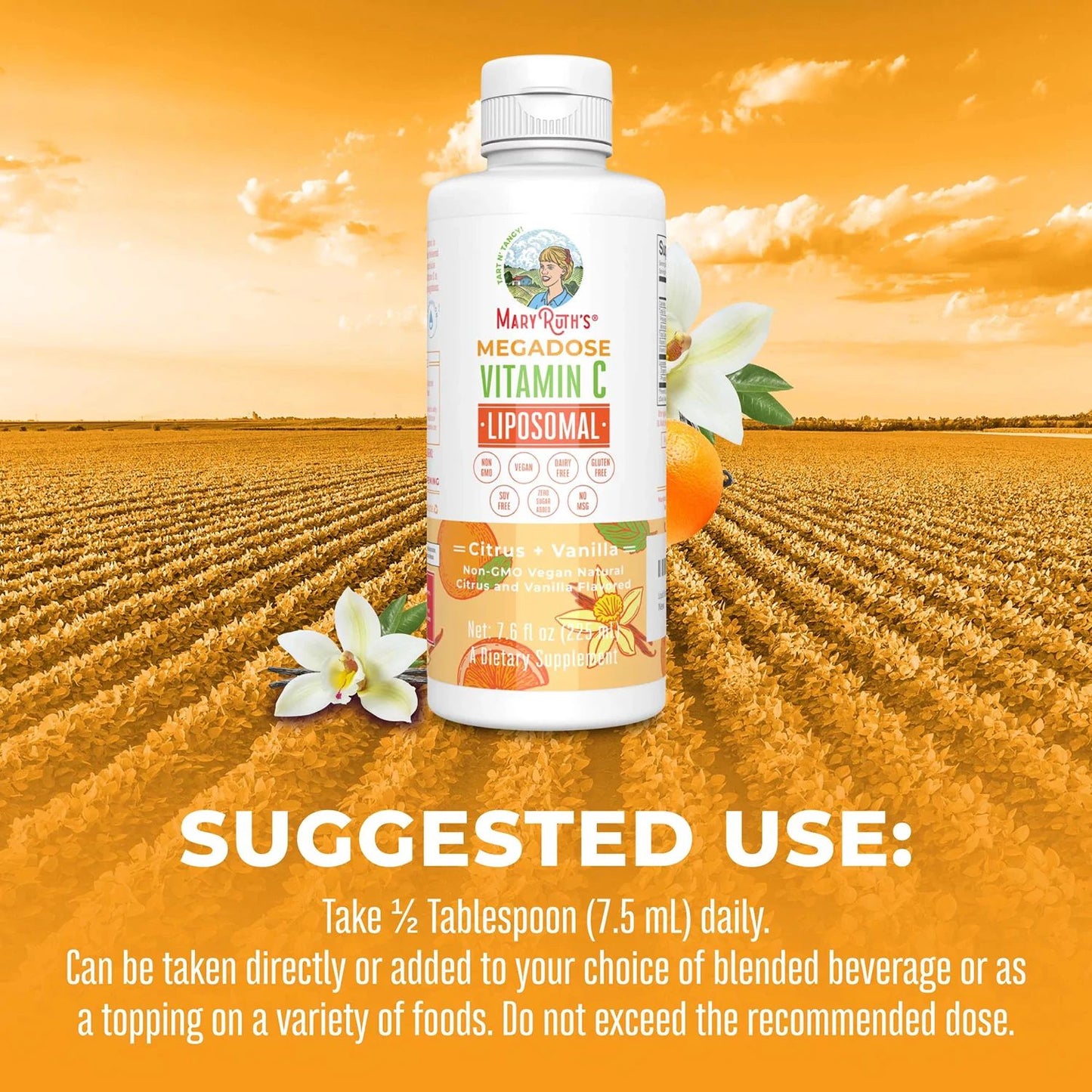 MaryRuth's Megadose Vitamin C Liposomal