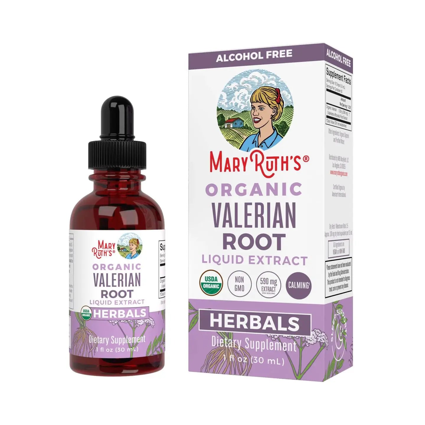 MaryRuth's Organic Valerian Root Liquid Drops