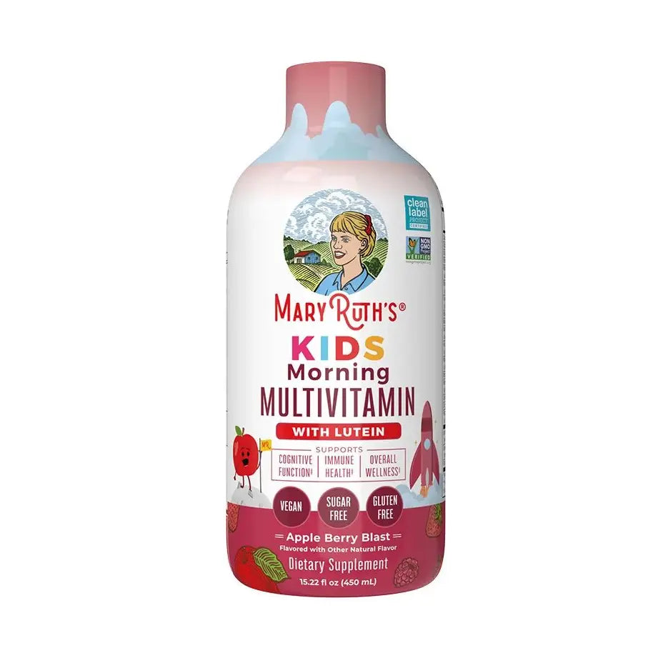 MaryRuth's Kids Morning Multivitamin with Lutein Supplement