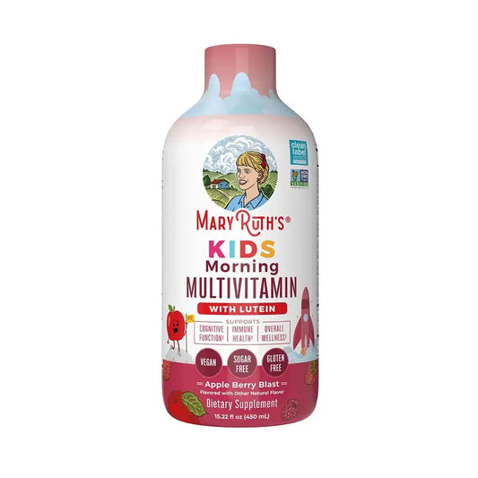 MaryRuth's Kids Morning Multivitamin with Lutein Supplement