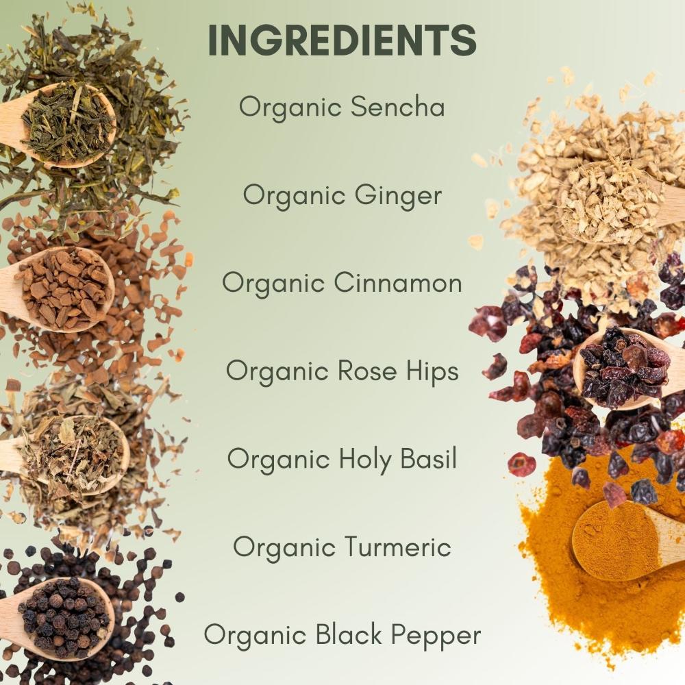 Full Leaf Tea Co Organic Anti-Inflammatory Tea
