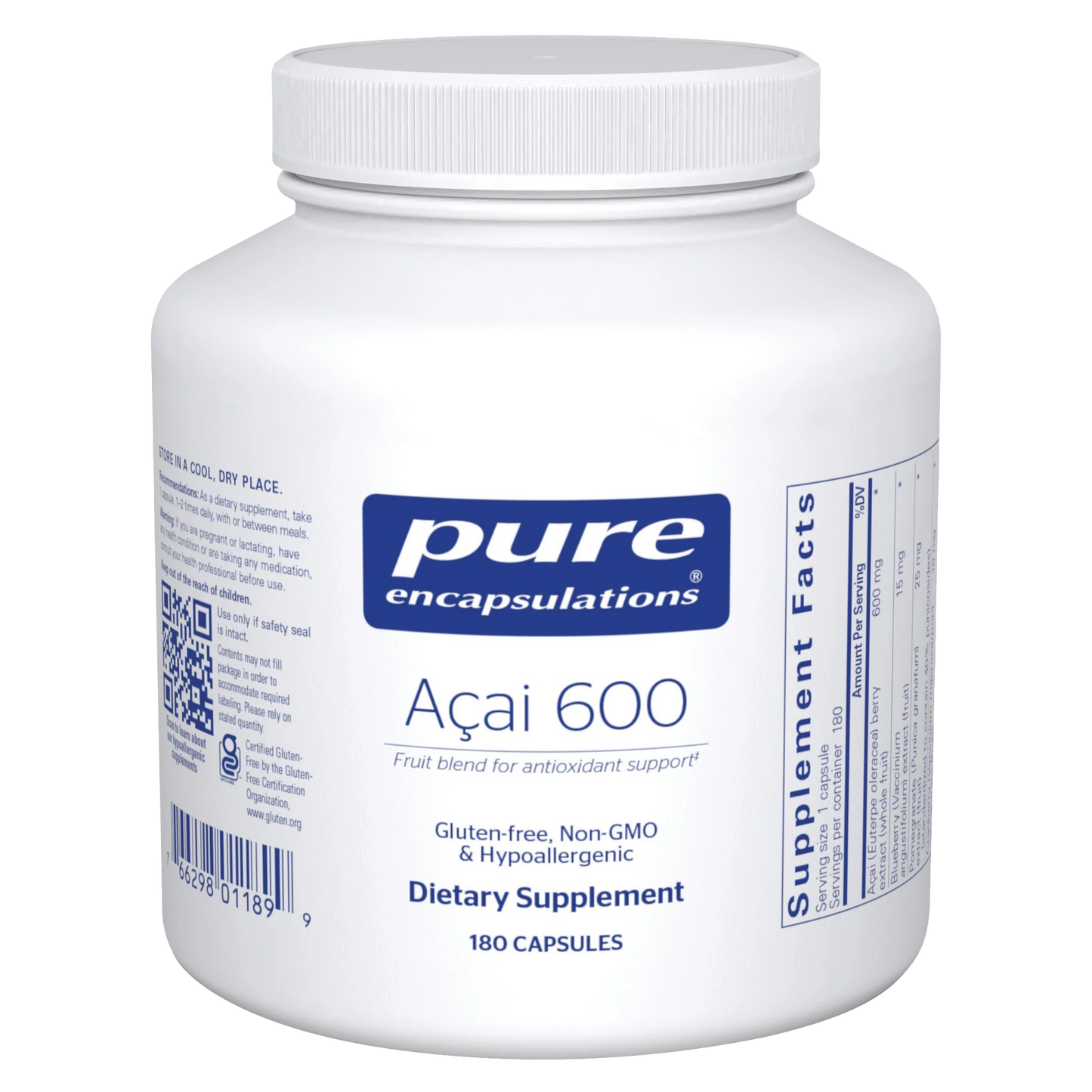 Pure Encapsulations Acai 600