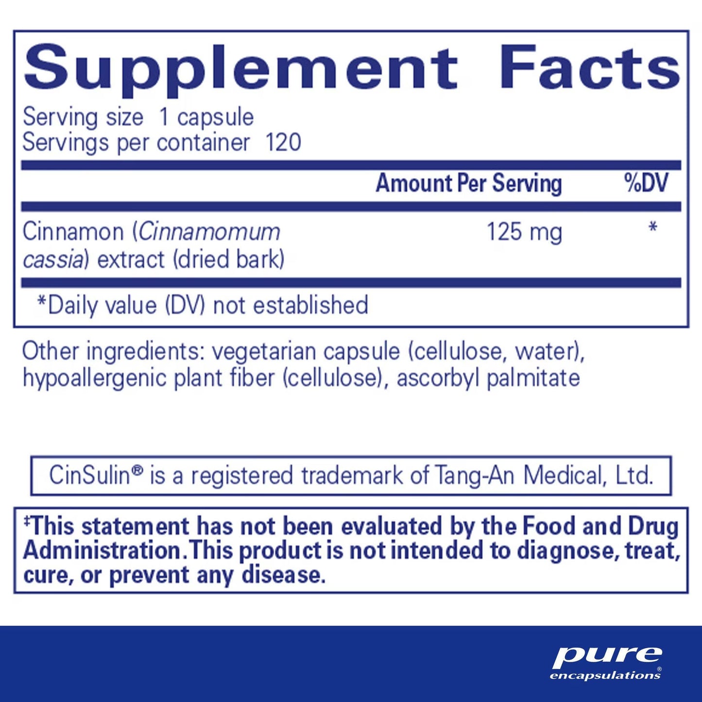 Pure Encapsulations Cinnamon WS