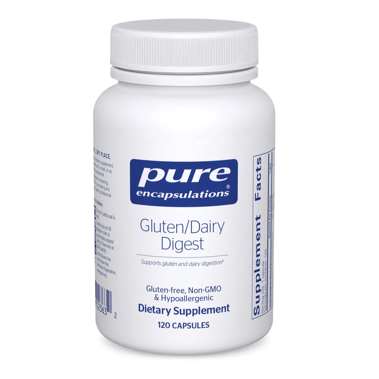 Pure Encapsulations Gluten/Diary Digest