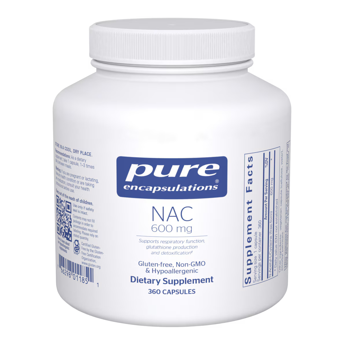 Pure Encapsulations NAC 600 mg