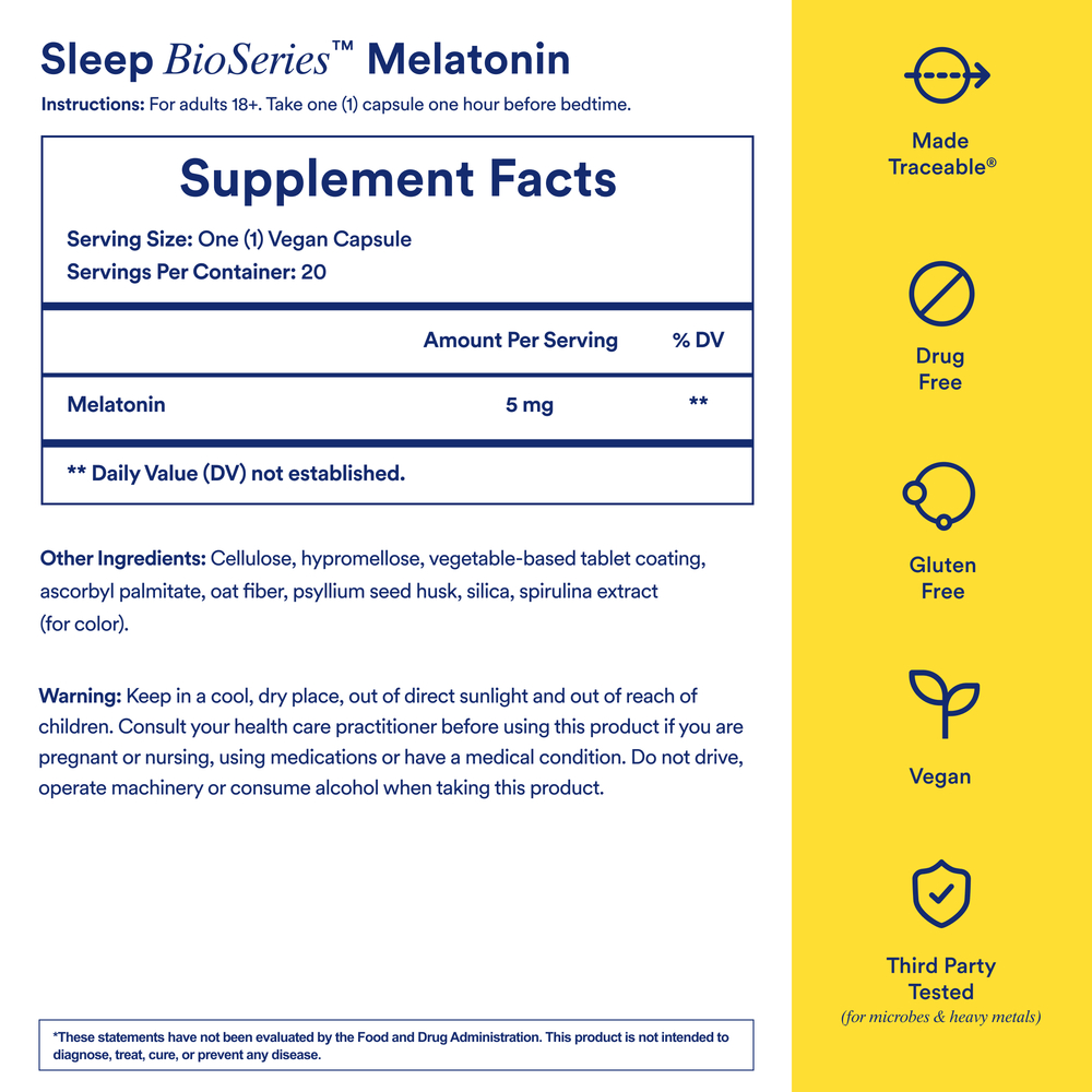 Ritual Sleep BioSeries™ Melatonin