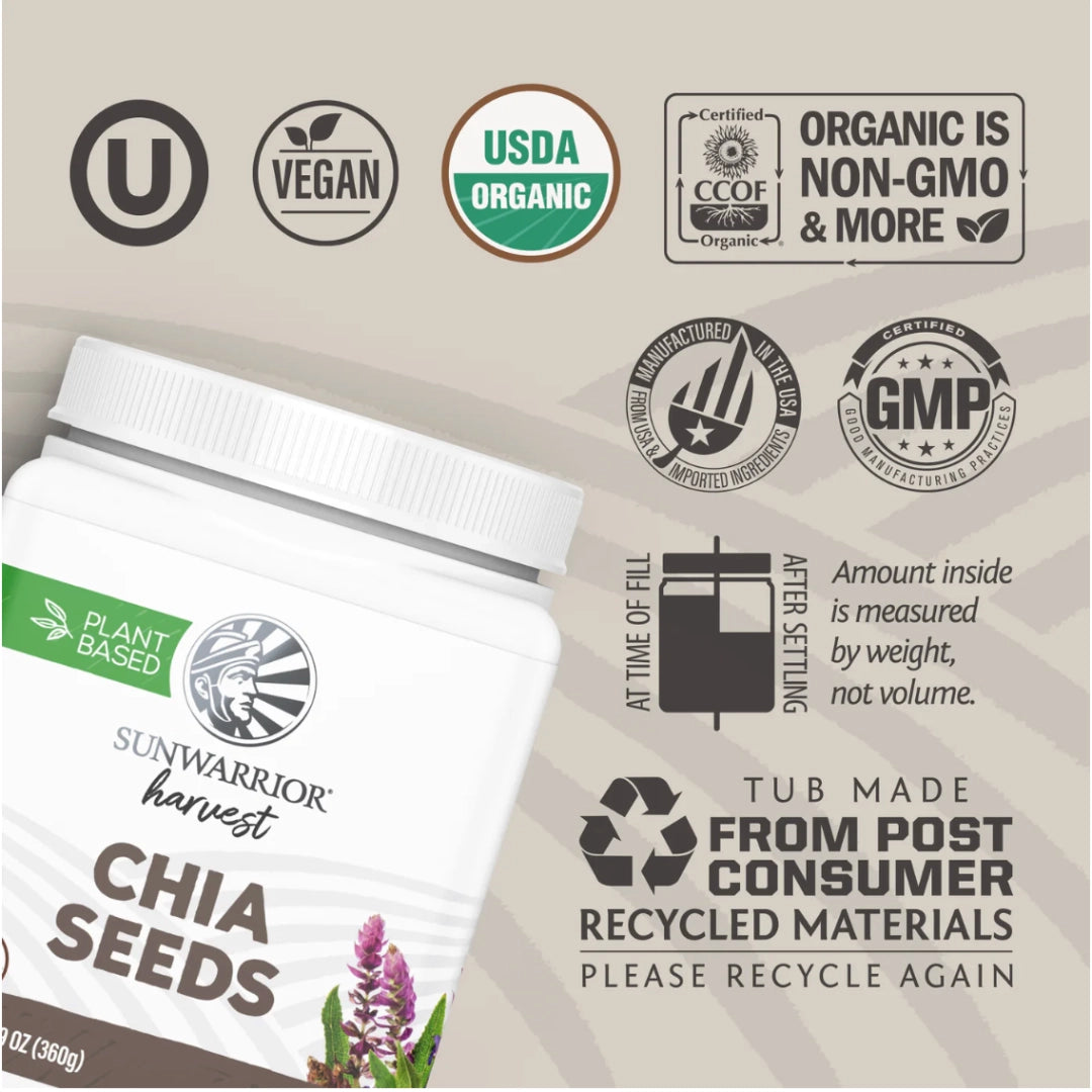 Sunwarrior Organic Chia Seeds
