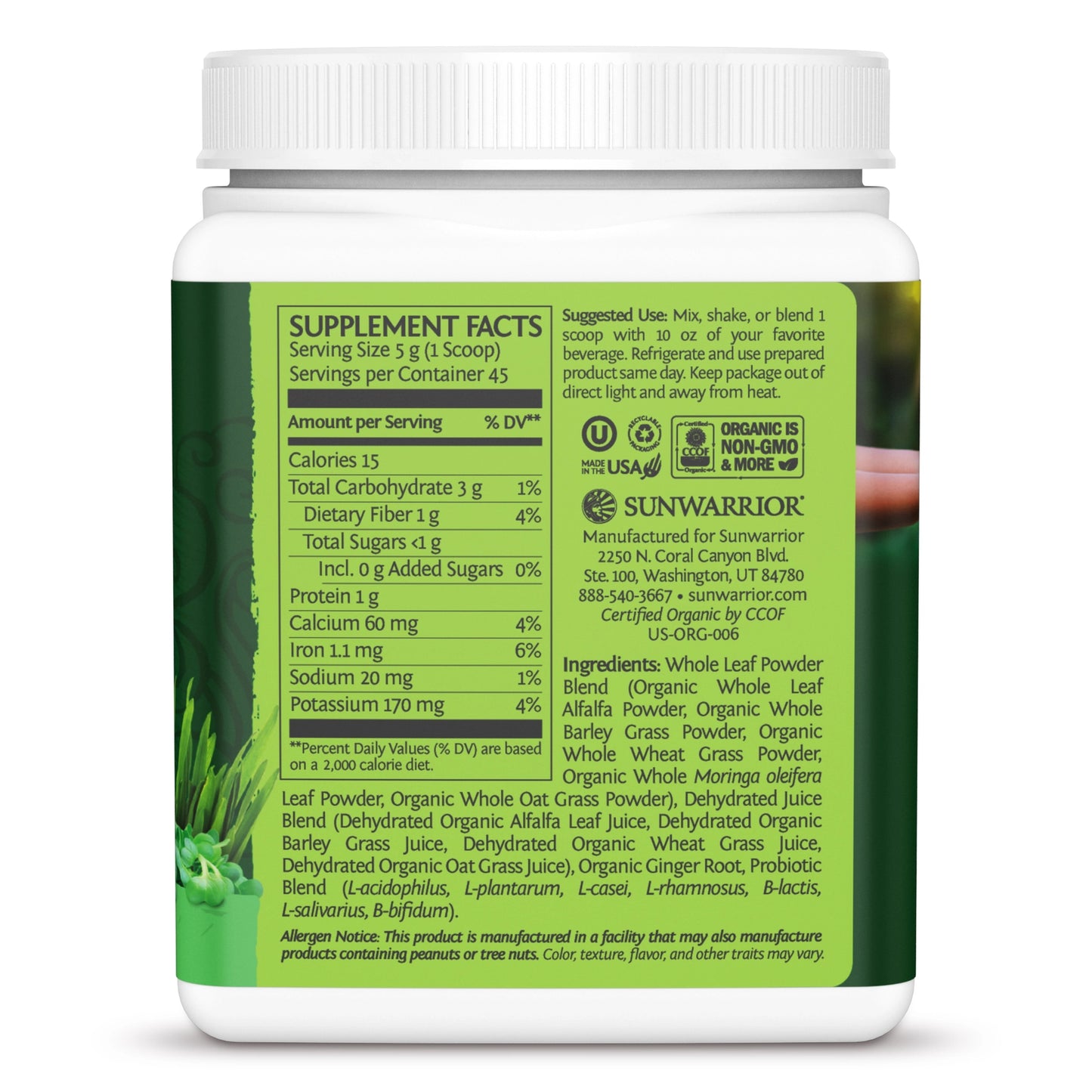 Sunwarrior Ormus Supergreens