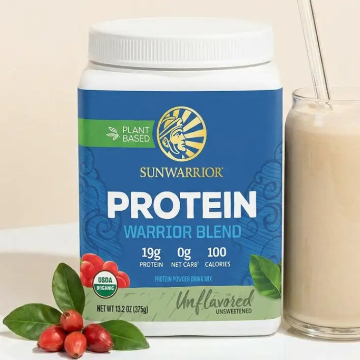 Sunwarrior Warrior Blend Unflavored Pea Protein