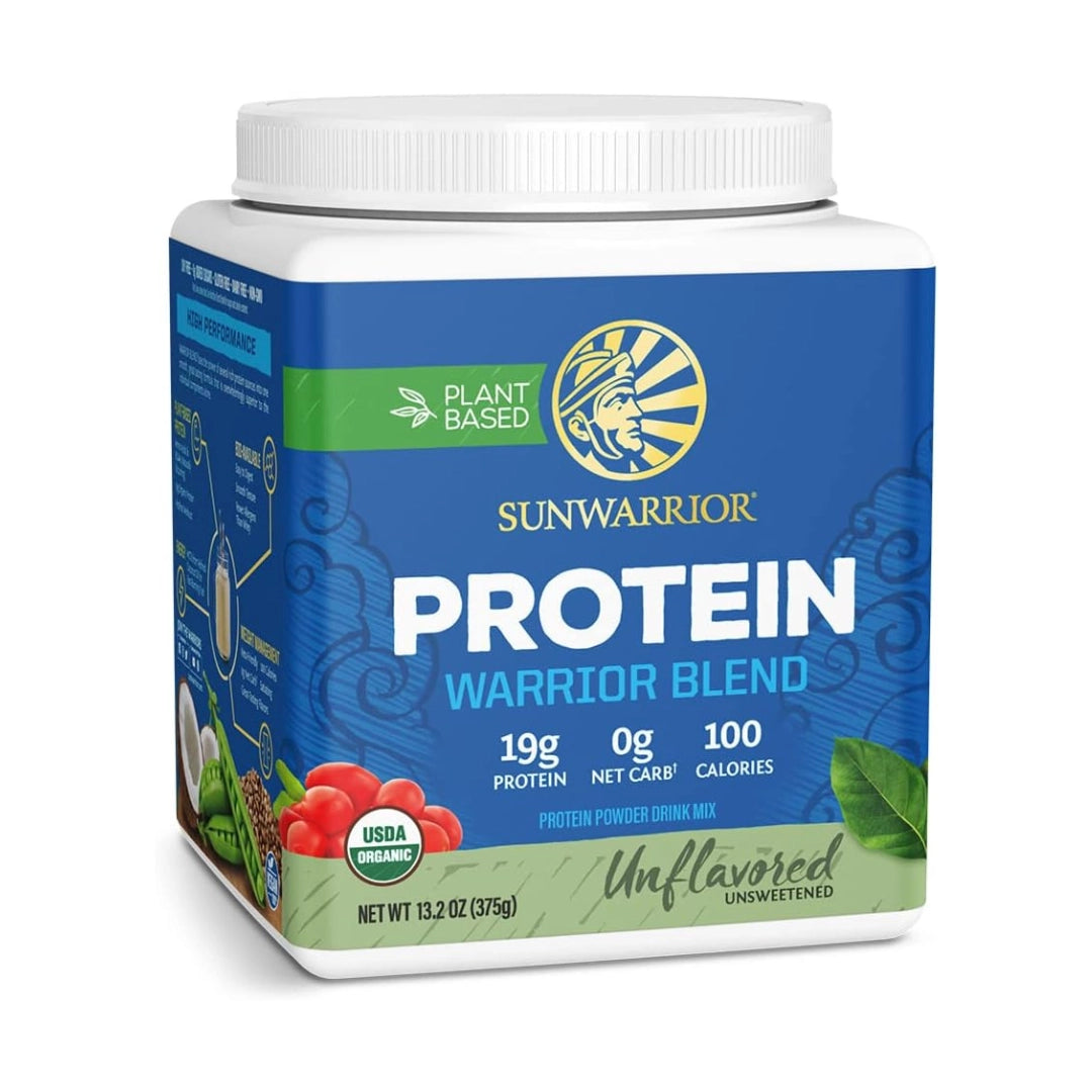 Sunwarrior Warrior Blend Unflavored Pea Protein