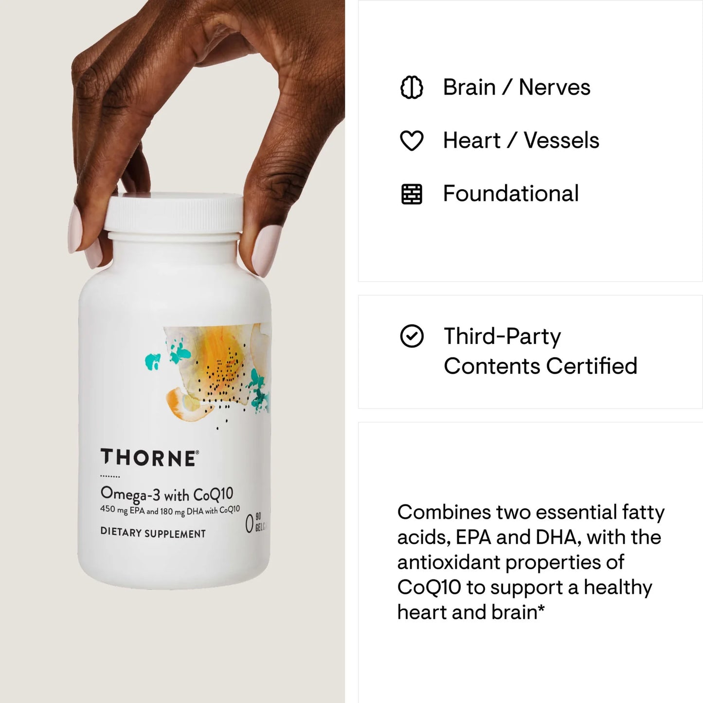 Thorne Omega-3 With CoQ10