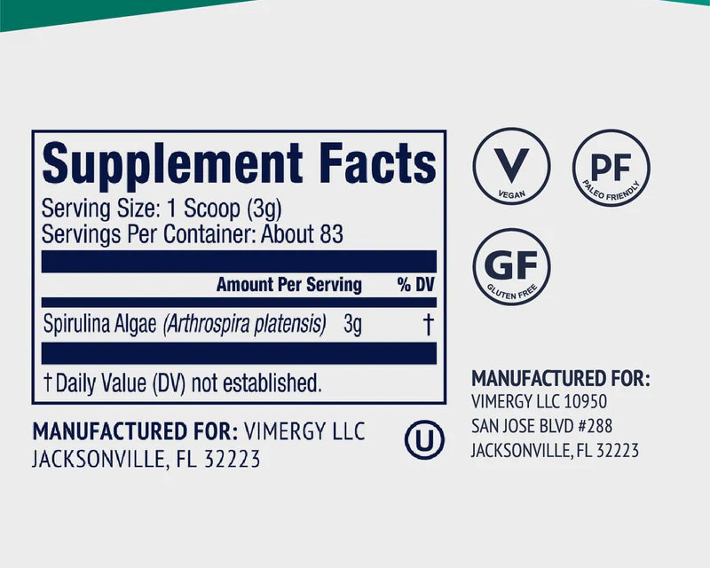 Vimergy Spirulina