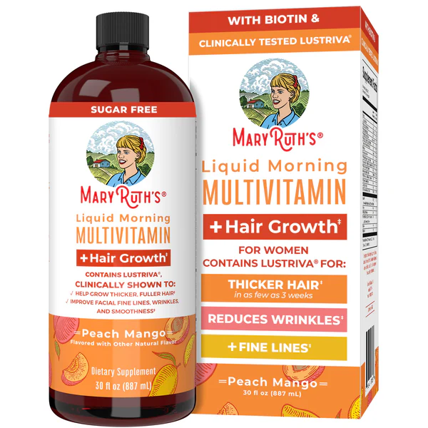 Mary Ruth's Liquid Morning Multivitamin + Hair Growth